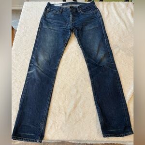 imogene + willie Dark Indigo Straight Jeans